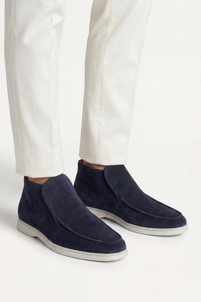 Capri High Top Loafer Navy
