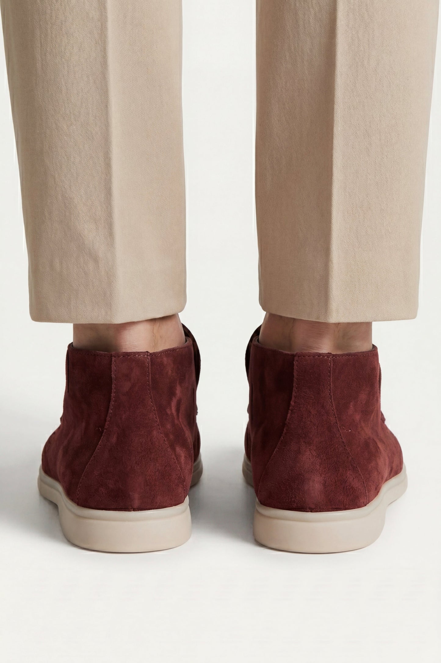 Capri High Top Loafer Burgundy
