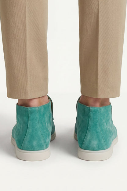 Capri High Top Loafer Turquoise