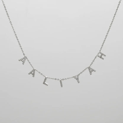 Diamond Name Necklace