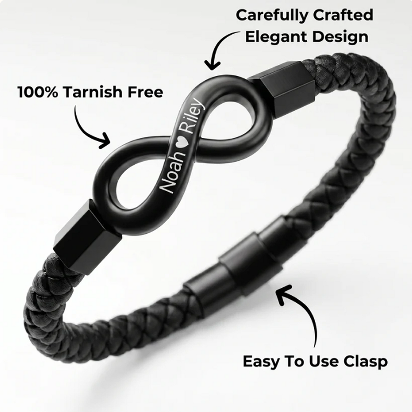 "To My Husband" Personalized Bracelet