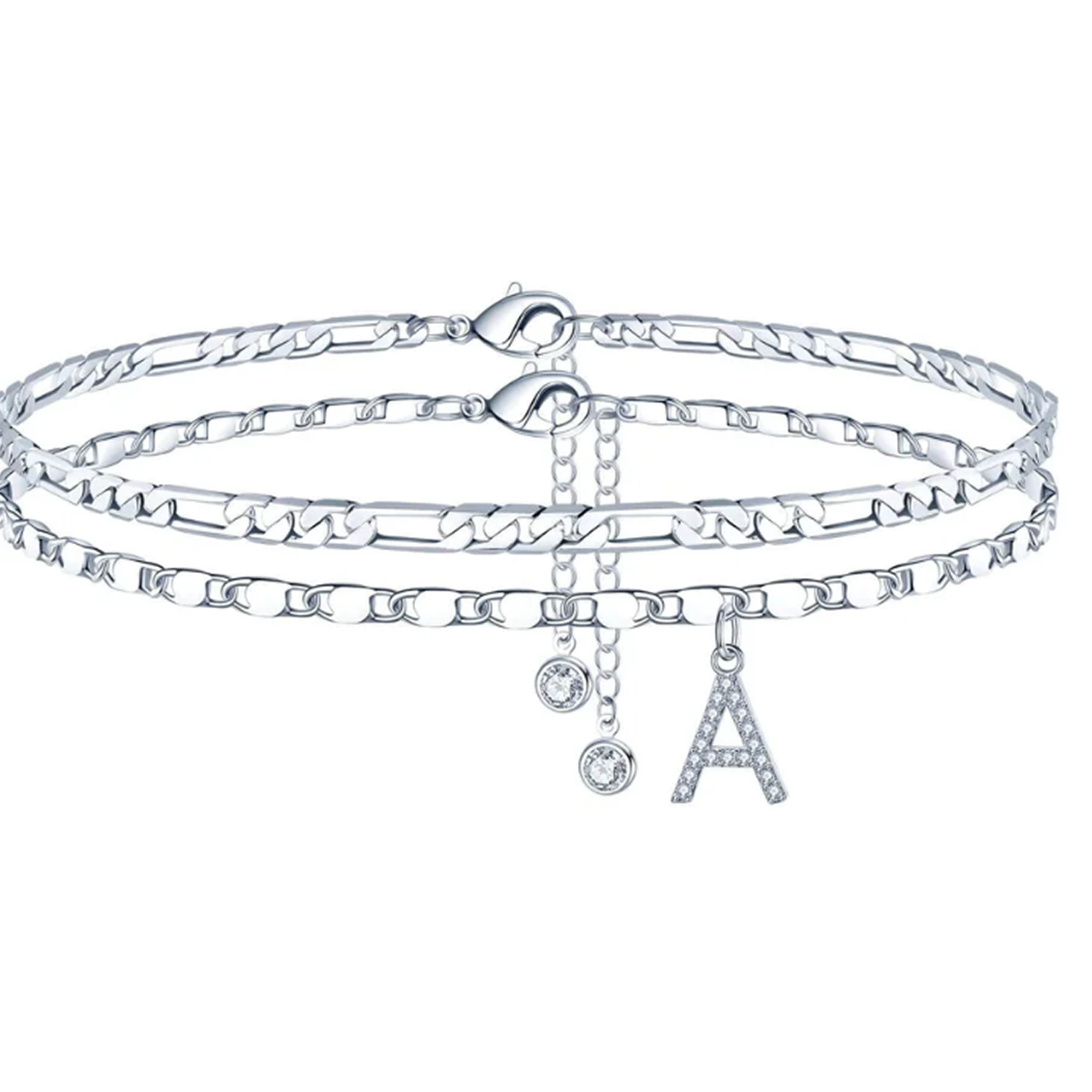 Signature Letter Anklet