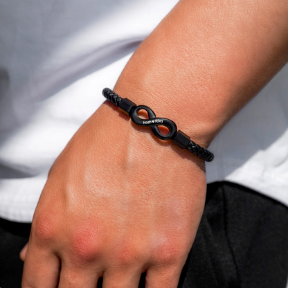"To My Man" Engraved Bracelet