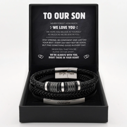 Forever Connected - Son's Bracelet