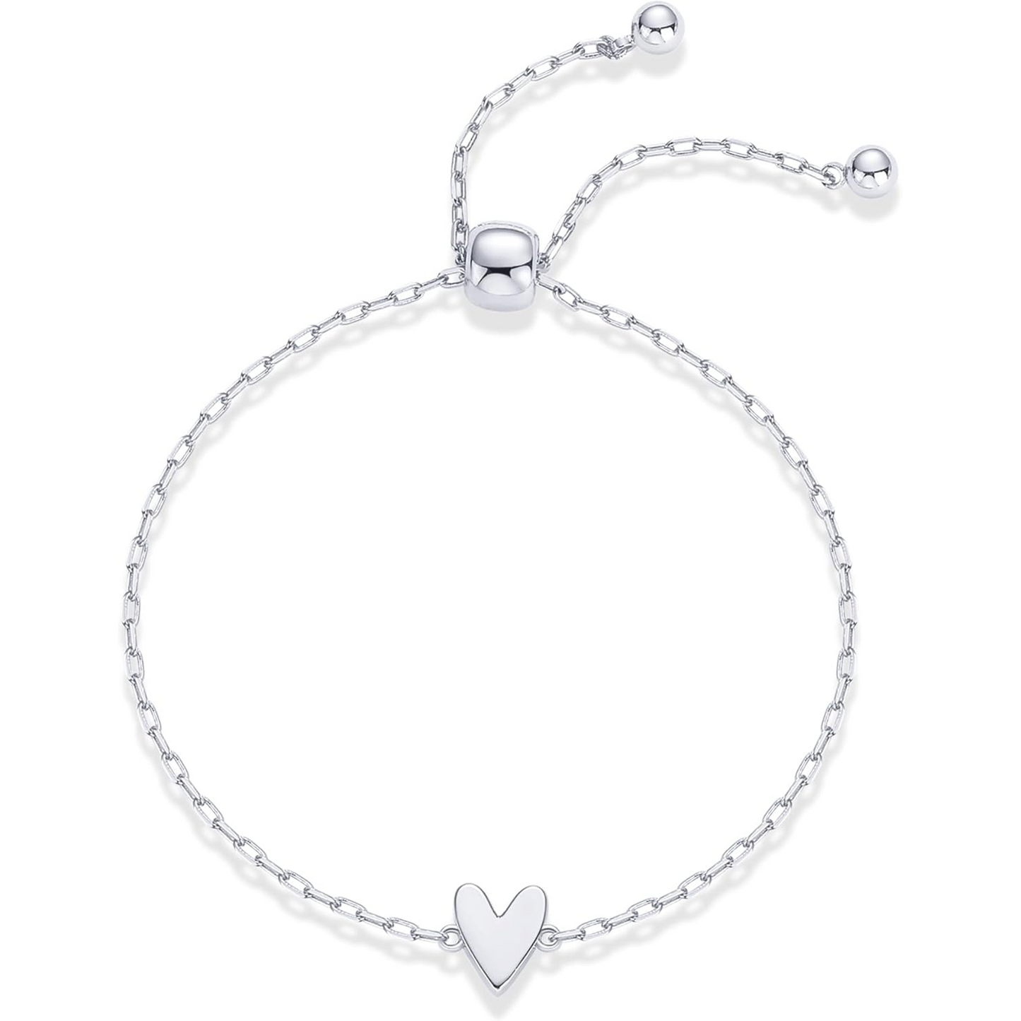 Set de pulseras de corazones compartidos