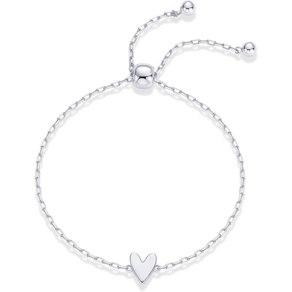 Set de pulseras de corazones compartidos