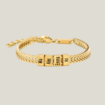 Pulsera para papá con nombre personalizado