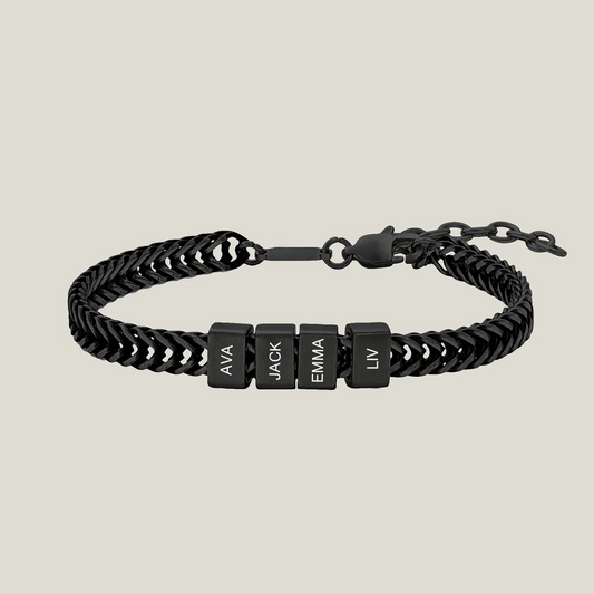 Pulsera para papá con nombre personalizado
