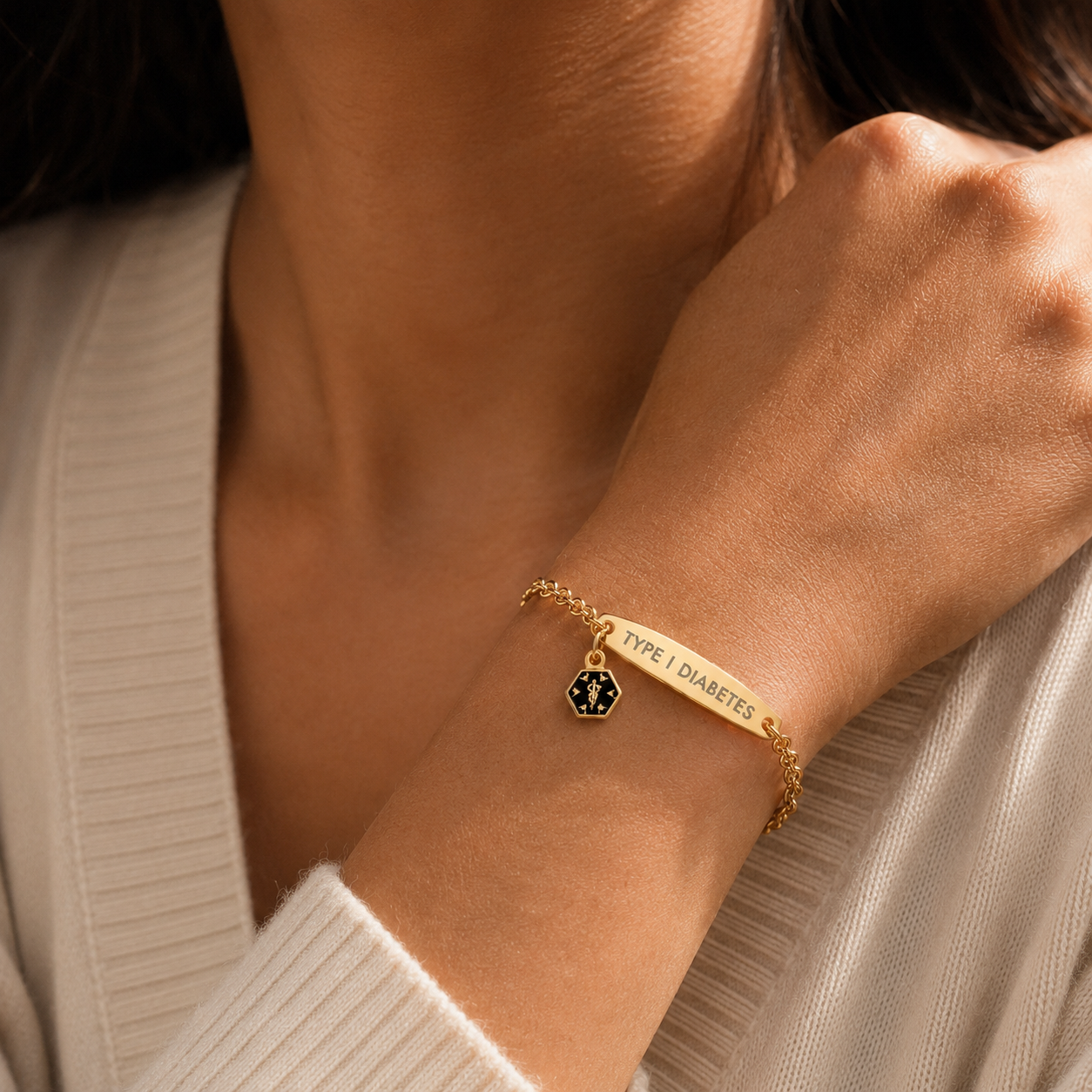 Women's Medical Alert Bracelet