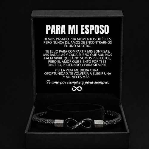 Pulsera Personalizada "Para Mi Esposo"