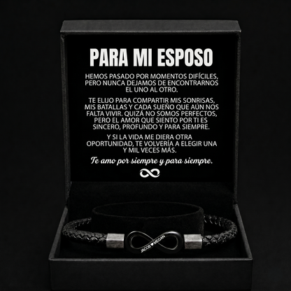 Pulsera Personalizada "Para Mi Marido"