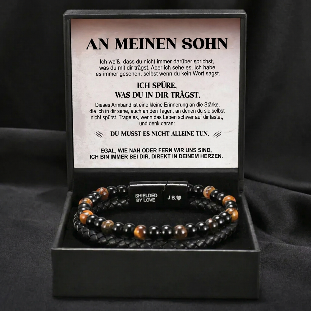 Schild des Sohnes – Tigeraugen-Armband