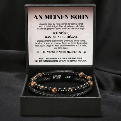 Schild des Sohnes – Tigeraugen-Armband