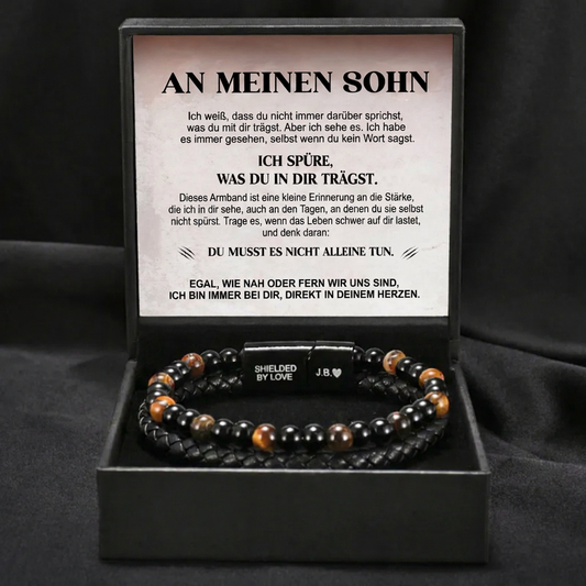 Schild des Sohnes – Tigeraugen-Armband
