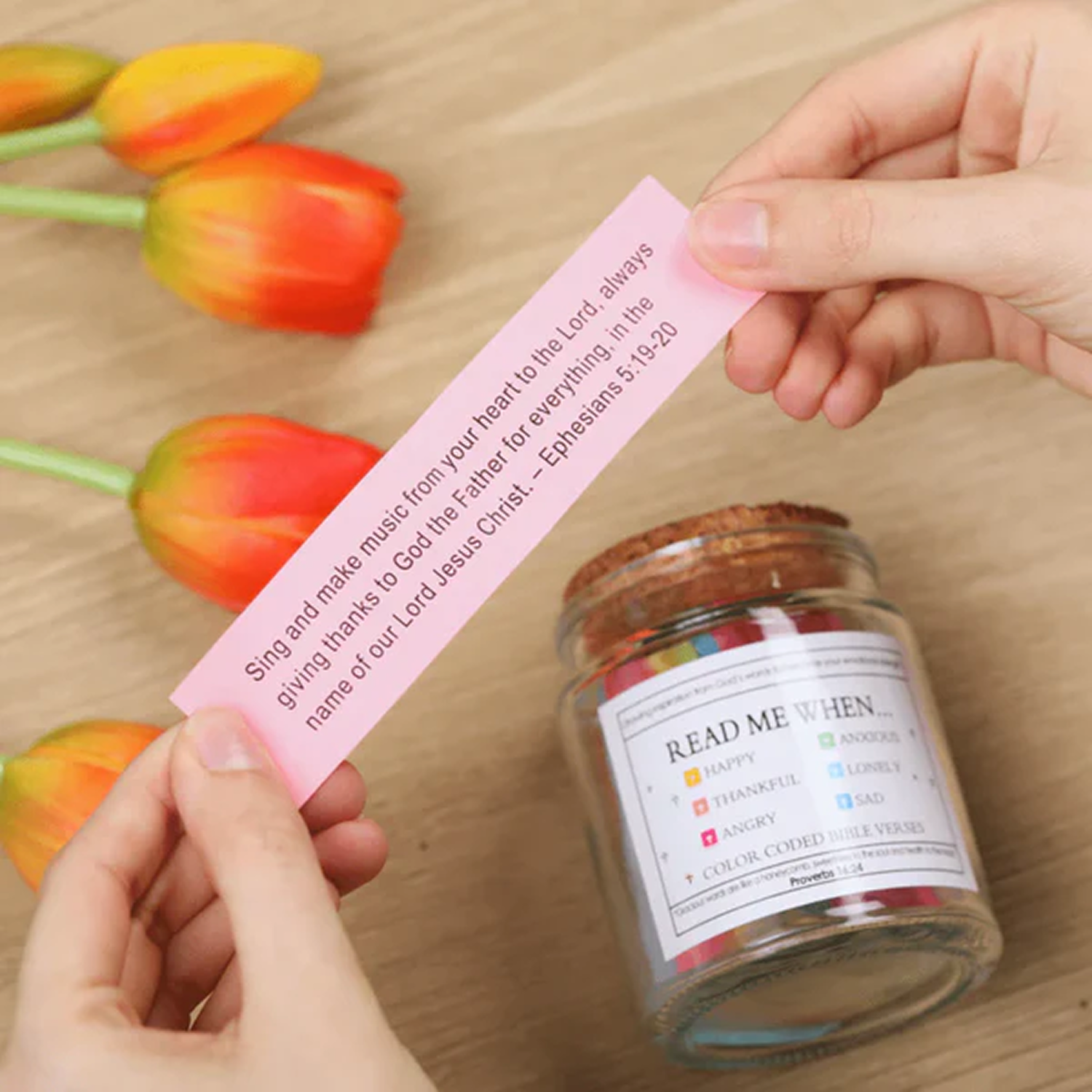 Daily Faith: 90-Day Bible Verse Jar