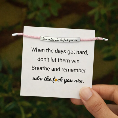 Don't Let The Hard Days Win Bracelet