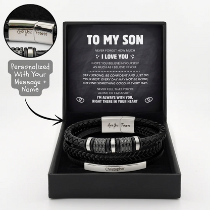 Forever Connected - Son's Bracelet