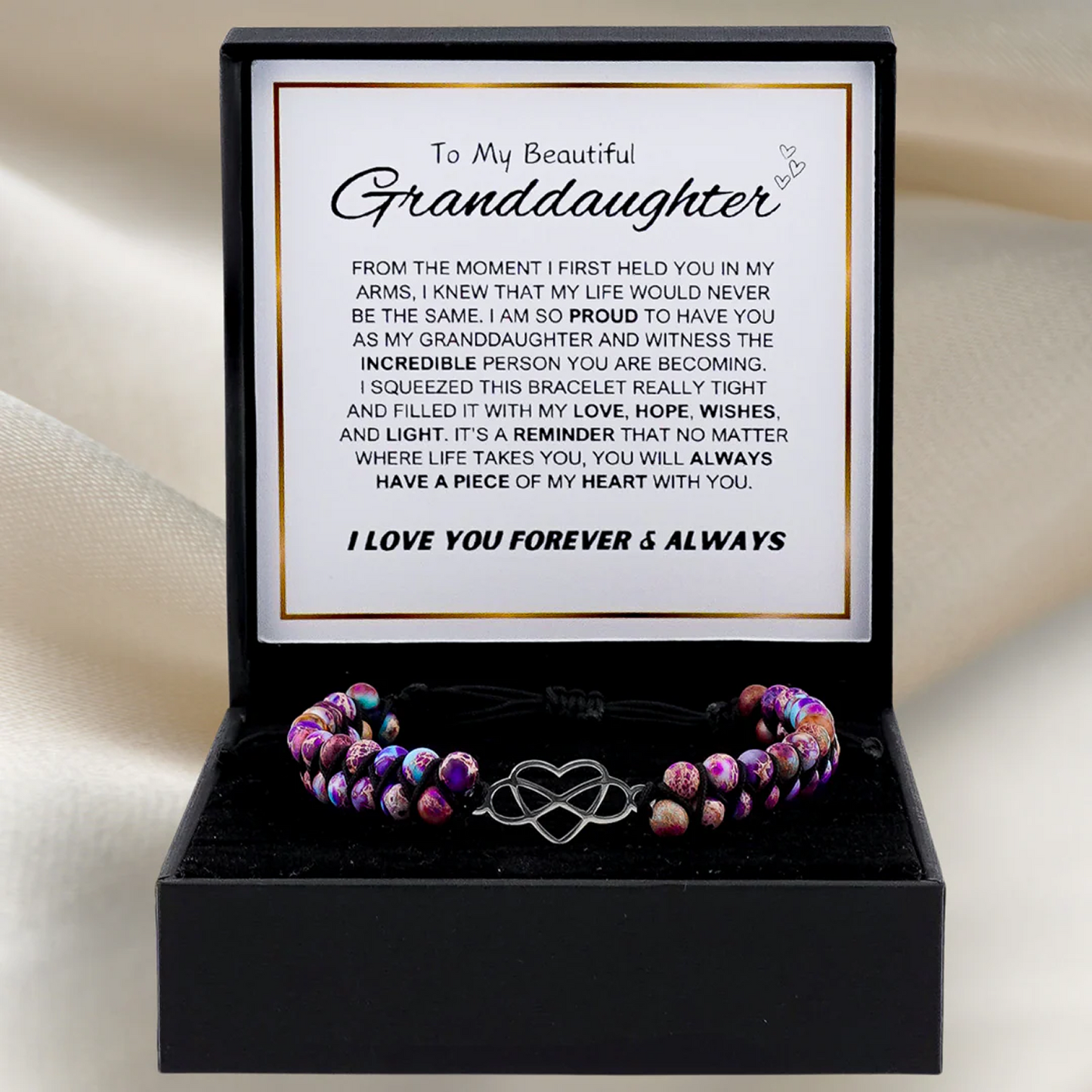 Forever Loved - Granddaughter's Bracelet
