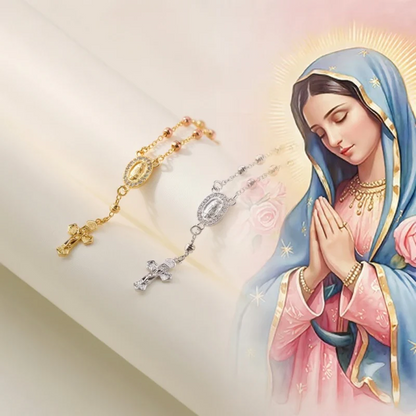 Pulsera Cruz Virgen María