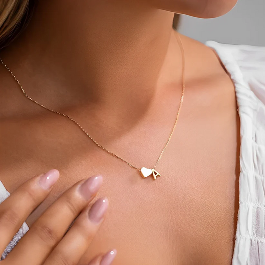 Initial-Kette „Ganzes Herz"