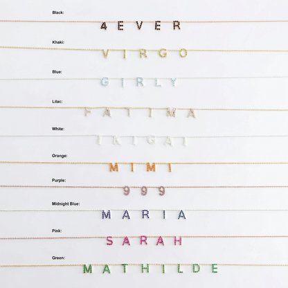 Diamond Name Necklace