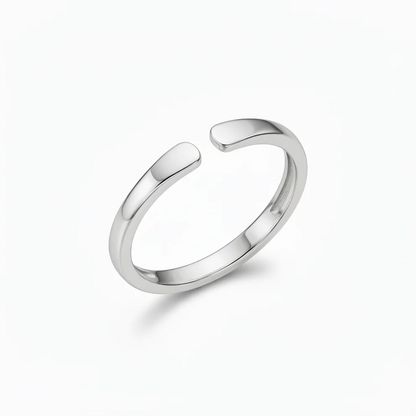 Whisper Adjustable Initial Ring