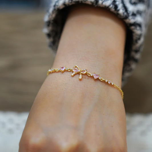 Armband mit Schleife