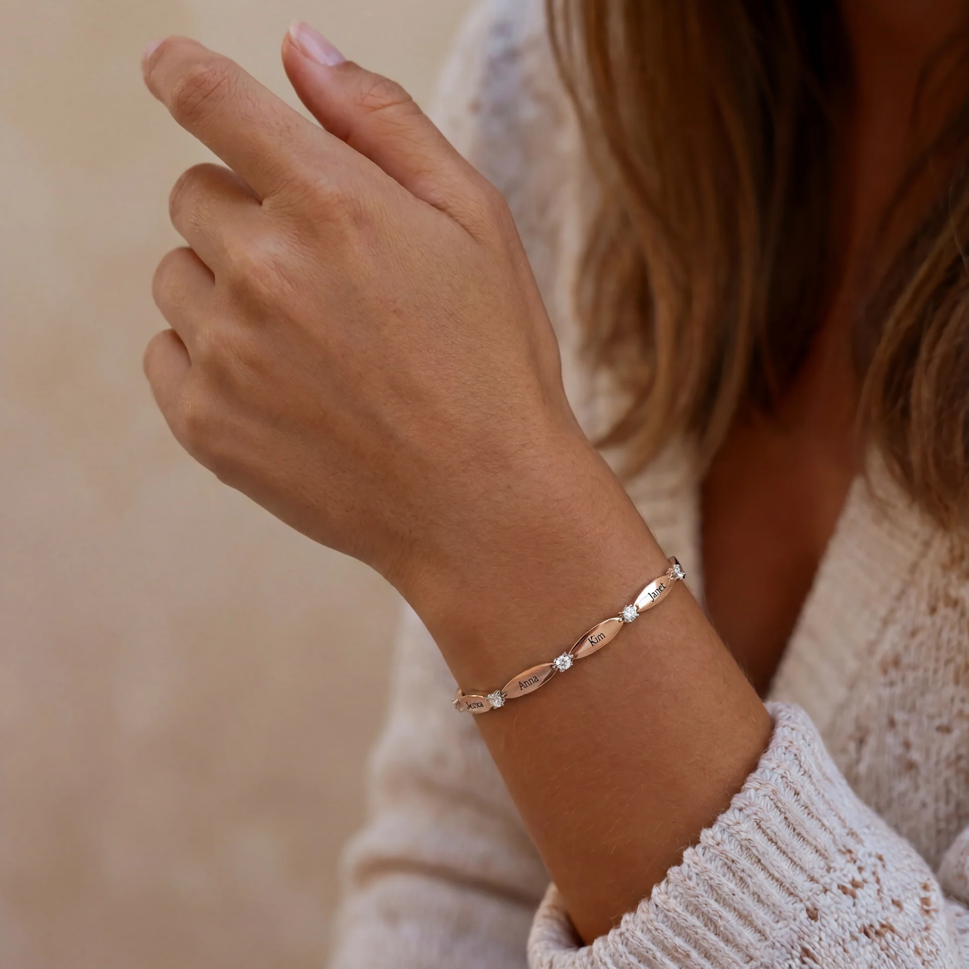Pulsera Grabada Personalizada