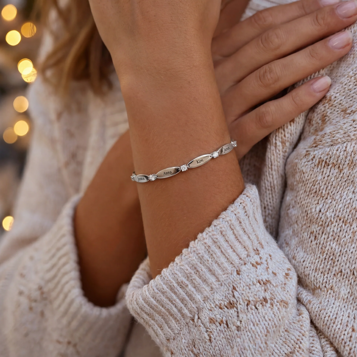 Pulsera Grabada Personalizada