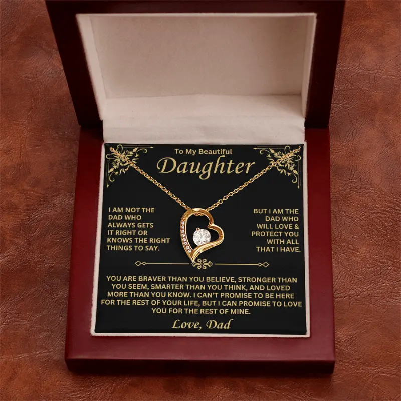 To My Daughter, Forever In My Heart