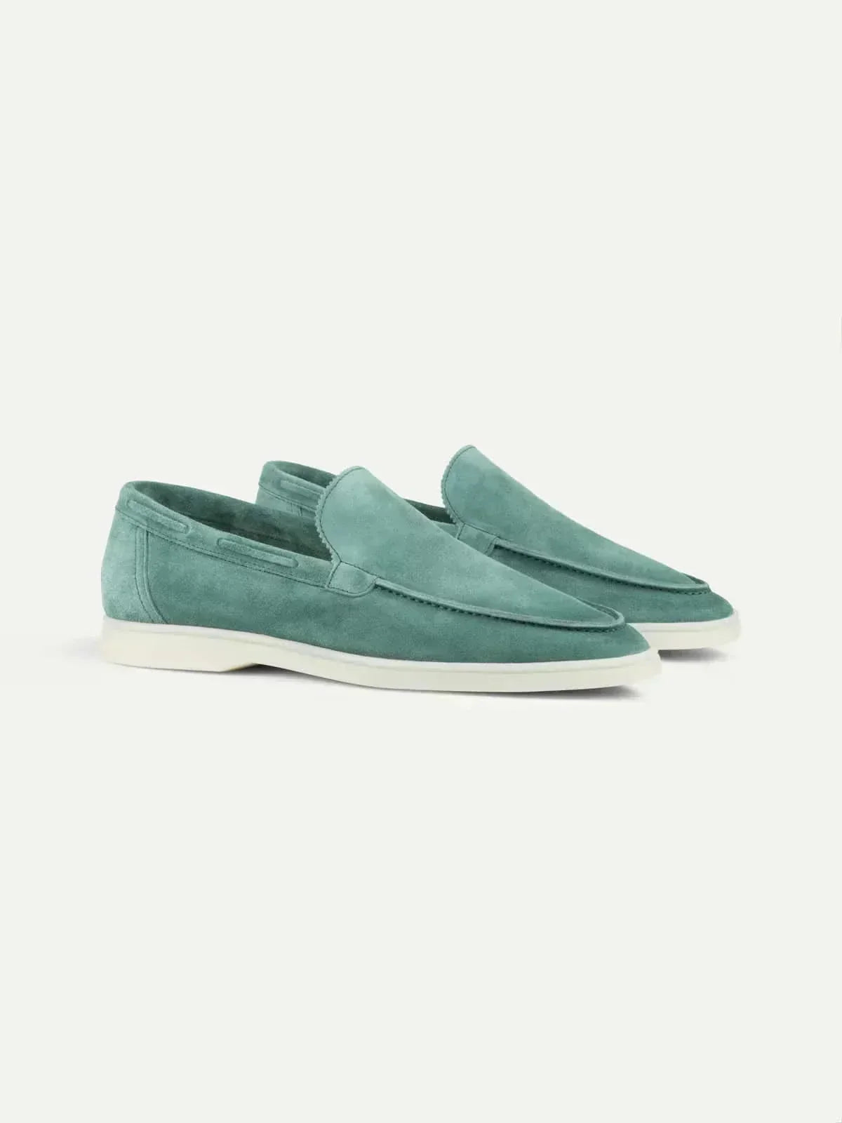 Classic Suède Loafer Apple Blue