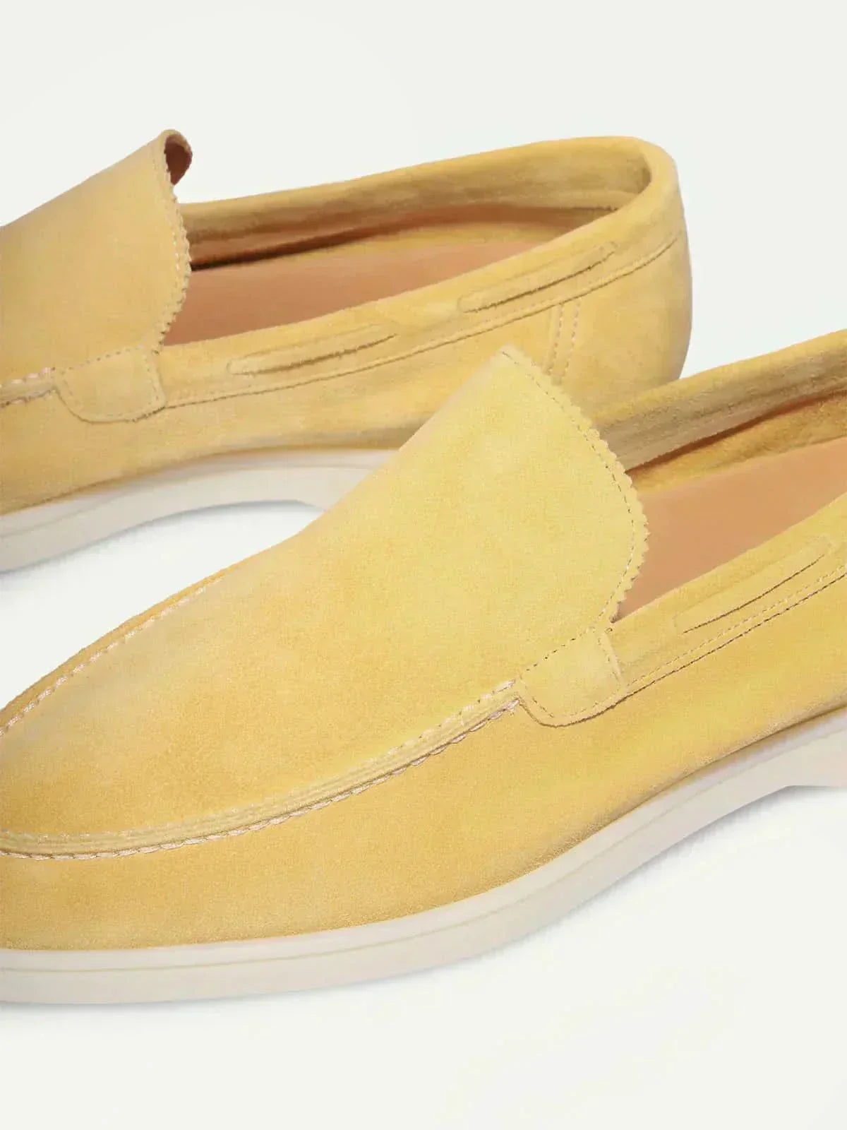 Classic Suède Loafer Citrus Yellow