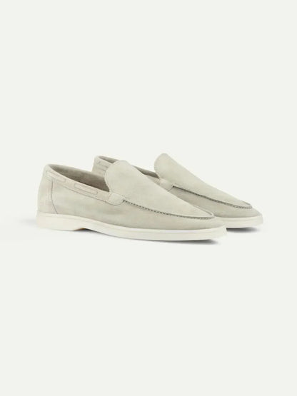 Classic Suède Loafer Creme