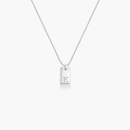 Willow Graviertes Initialen-Halsband